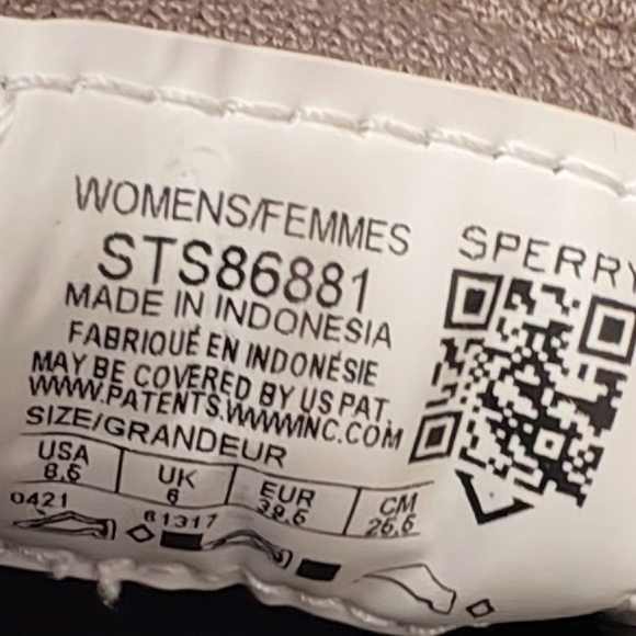 Sperry  Taupe Camo Lace Up Sneakers Women's Size 8.5 M Low Top - Picture 2 of 9